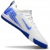 Air Zoom Mercurial Vapor XV Pro TF Soccer Shoes-White/Blue-758929 Air Zoom Mercurial Vapor XV Pro TF Soccer Shoes-White/Blue-758929