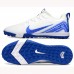 Air Zoom Mercurial Vapor XV Pro TF Soccer Shoes-White/Blue-758929 Air Zoom Mercurial Vapor XV Pro TF Soccer Shoes-White/Blue-758929