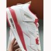 Air Jordan 4 AJ4 High Running Shoes-White/Red-5358050