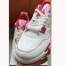 Air Jordan 4 AJ4 High Running Shoes-White/Red-5358050