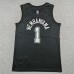 San Antonio Spurs WEMBANYAMA #1 Black NBA Jersey-1926467