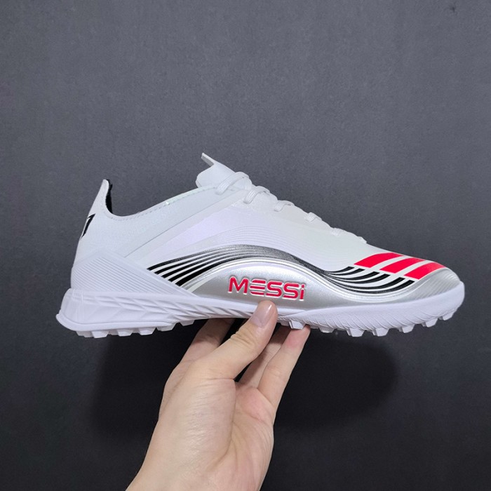 F50 PRO TF Soccer Shoes-White/Red-3386396