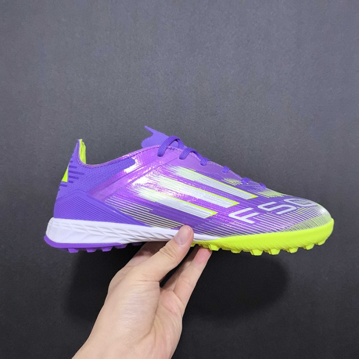 F50 PRO TF Soccer Shoes-Purple/Green-4803856