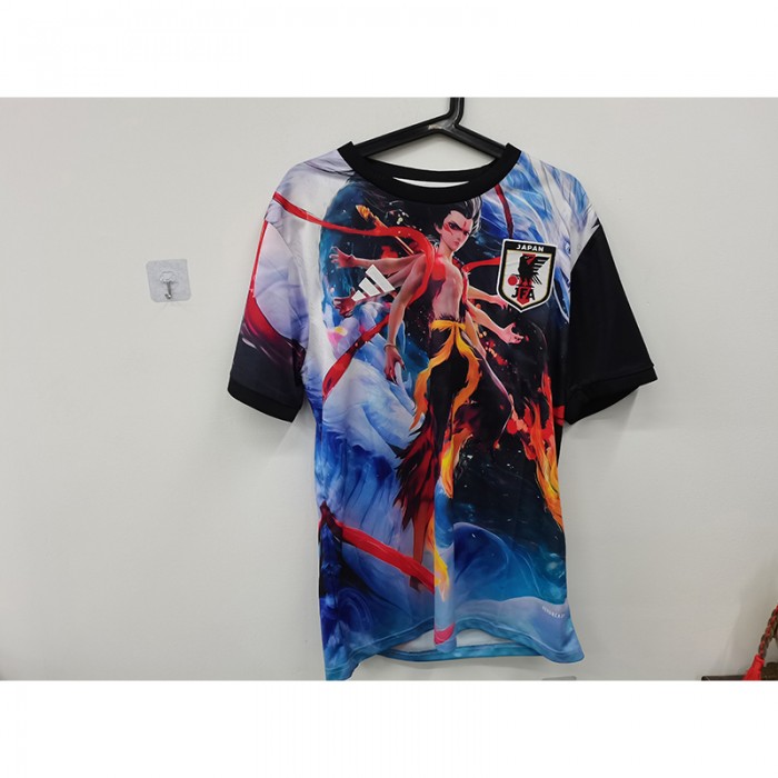 STOCK CLEARANCE [SIZE L] 2024 Japan Special Edition Black Blue Jersey Version Short Sleeve-566133