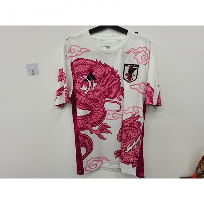 STOCK CLEARANCE [SIZE L] 2024 Japan Special Edition White Red Jersey Version Short Sleeve-5868371