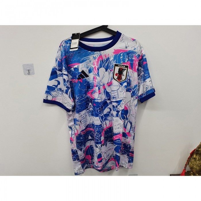 STOCK CLEARANCE [SIZE L] 2024 Japan Special Edition White Blue Jersey Version Short Sleeve-7585358