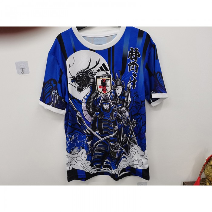 STOCK CLEARANCE [SIZE L] 2024 Japan Special Edition Blue Jersey Version Short Sleeve-1354448