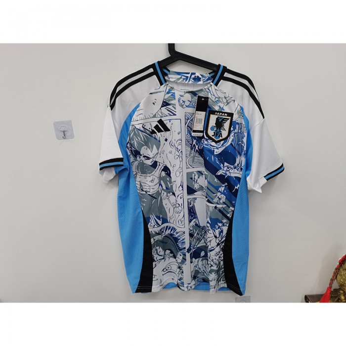 STOCK CLEARANCE [SIZE L] 2024 Japan Special Edition White Blue Jersey Version Short Sleeve-1992254