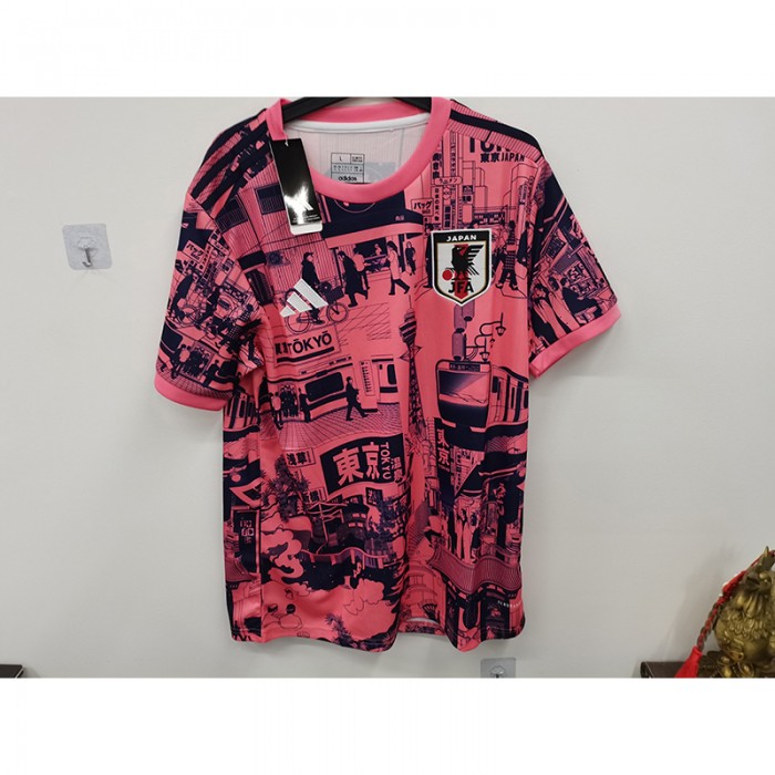 STOCK CLEARANCE [SIZE L] 2024 Japan Special Edition Pink Blue Jersey Version Short Sleeve-1393500