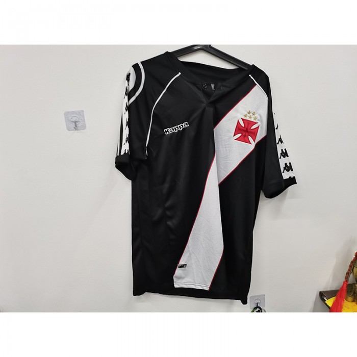 STOCK CLEARANCE [SIZE XL] 24/25 Vasco da Gama Special Edition Black White Jersey Version Short Sleeve-6039500