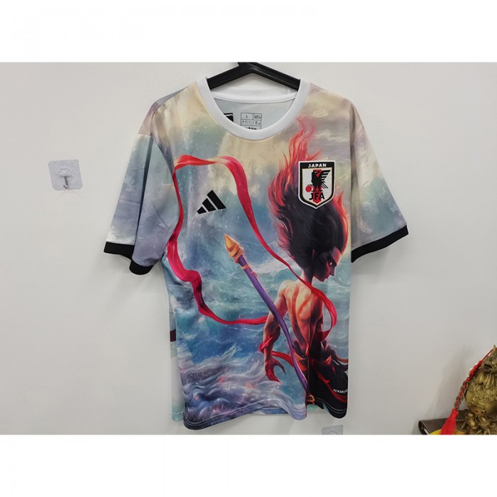 STOCK CLEARANCE [SIZE L] 2024 Japan Special Edition Blue Red Jersey Version Short Sleeve-6366645