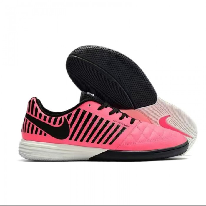 Lunargato II IC Small Sided Soccer Shoes-Pink/Black-9795728