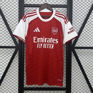 25/26 Arsenal Home Red White Jersey Version Short Sleeve-7833946