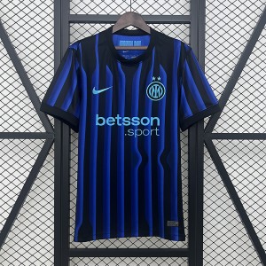 25/26 Inter Milan Home Navy Blue Jersey Version Short Sleeve-9930469