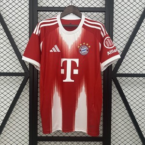 25/26 Bayern Munich Home Red Jersey Version Short Sleeve-1029031