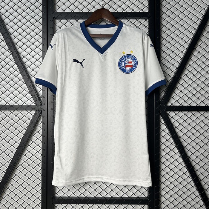 25/26 Bahia Home White Jersey Version Short Sleeve-2275498