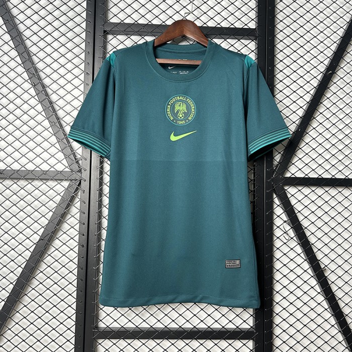 2025 Nigeria Away Green Jersey Version Short Sleeve-9152544