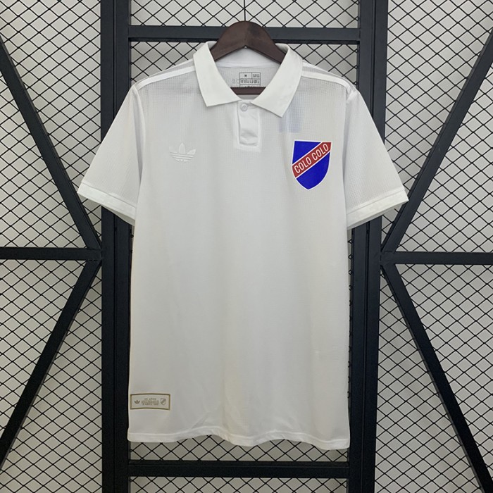 25/26 Colo Colo 100th Anniversary White Jersey Version Short Sleeve-3507804