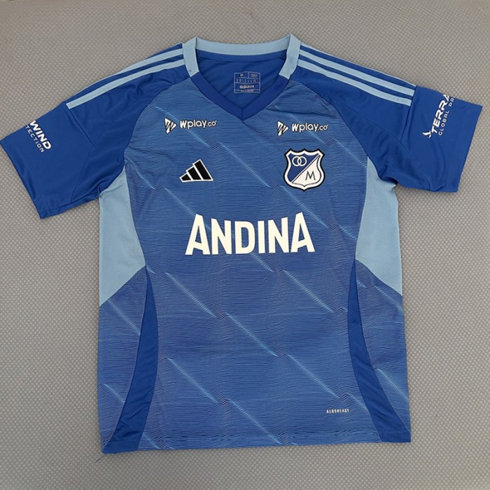 25/26 Millionaire Home Blue Jersey Version Short Sleeve-7708213