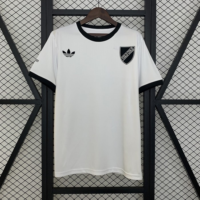 25/26 Colo Colo 100th Anniversary White Jersey Version Short Sleeve-7949662