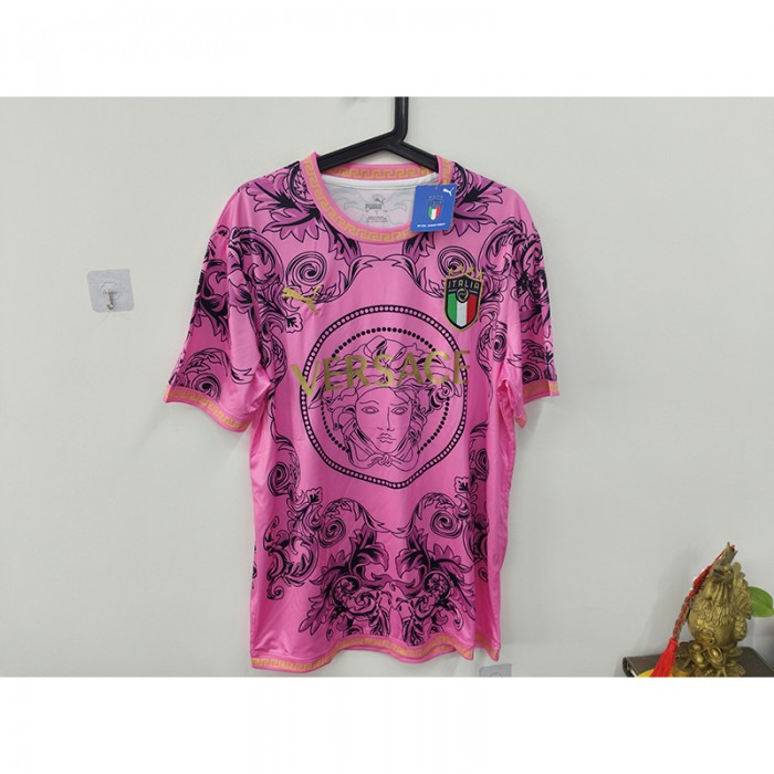 STOCK CLEARANCE [SIZE L] 2024 Italy Special Edition Pink Jersey Version Short Sleeve-4174750