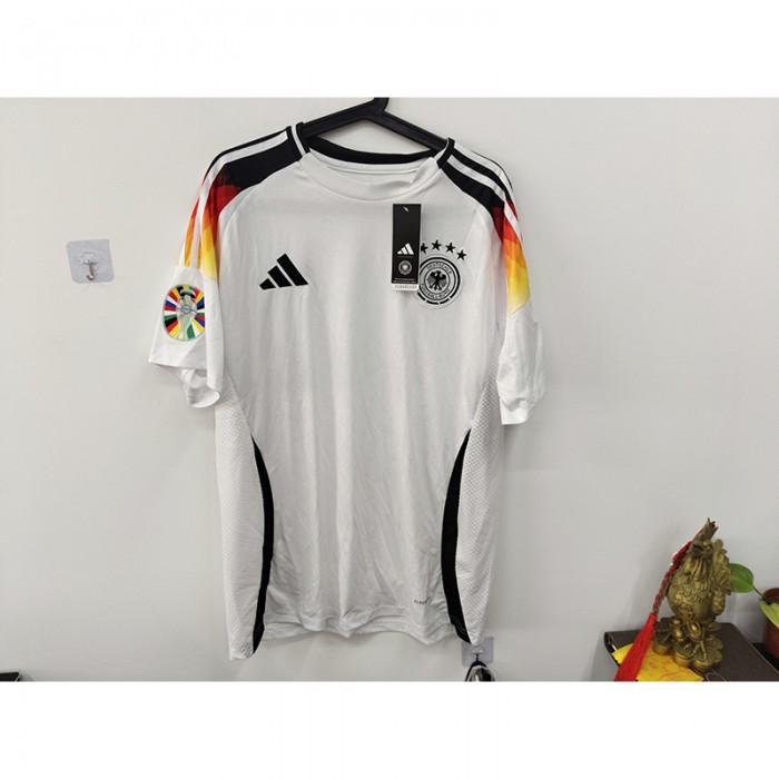 STOCK CLEARANCE [SIZE L] 2024 Germany Home White Jersey Version Short Sleeve-3087197