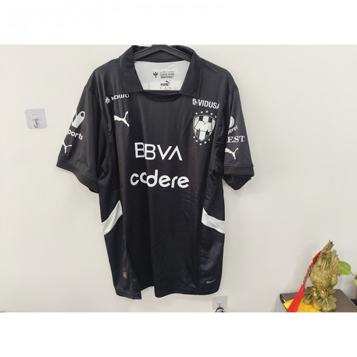 STOCK CLEARANCE [SIZE XL] 24/25 Monterey Third Away Black Jersey Version Short Sleeve-4558589