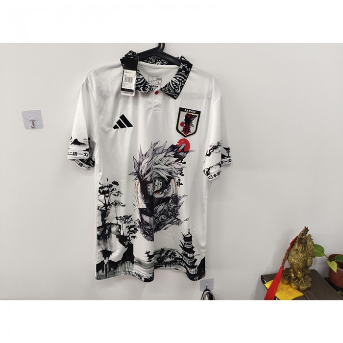 STOCK CLEARANCE [SIZE L] 2024 Japan Special Edition White Black Jersey Version Short Sleeve-6107796