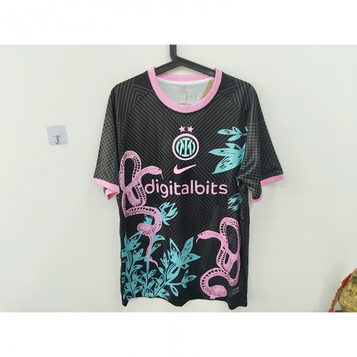 STOCK CLEARANCE [SIZE L] 24/25 Inter Milan Special Edition Black Jersey Version Short Sleeve-969537