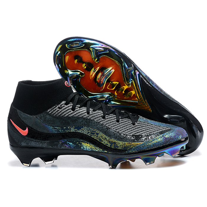 Air Zoom Mercurial Superfly 16 Elite XXV FG Soccer Shoes-Black/Gray-9084306