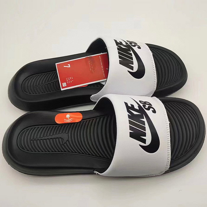 VICTORI ONE SLIDE Slippers Shoes-Balck/White-8094895