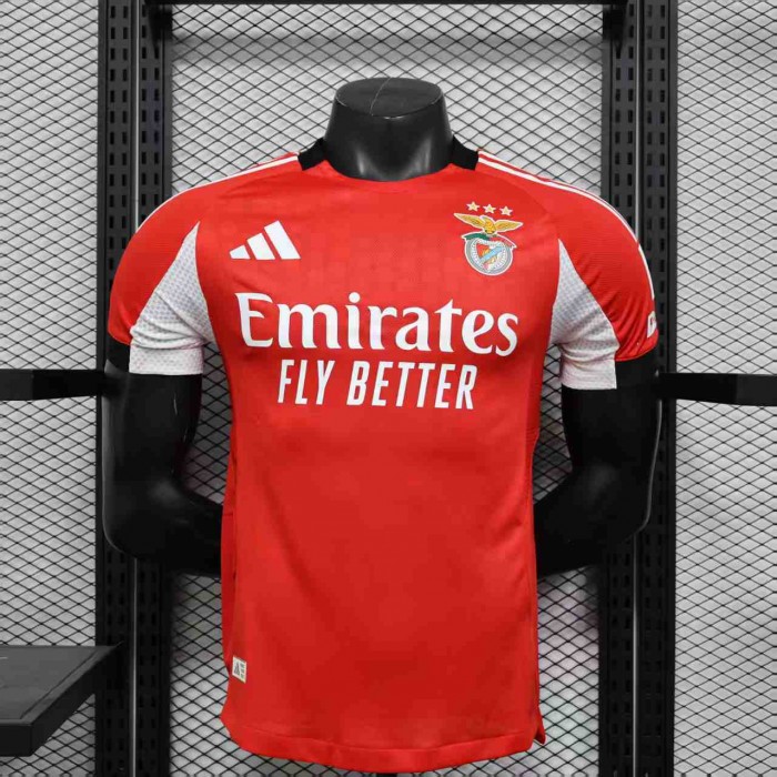 25/26 Benfica Home Red Jersey Version Short Sleeve (Player Version)-5961464