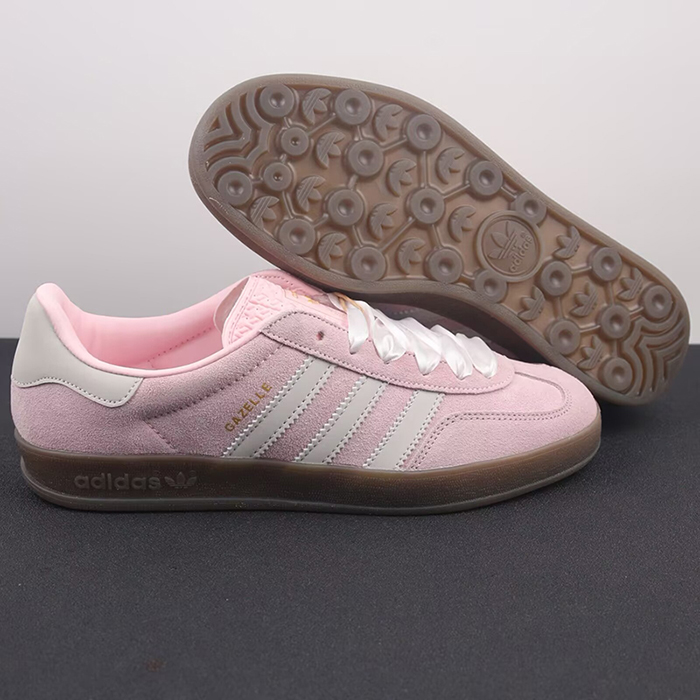 GAZELLE Women Running Shoes-Pink/White-8904330