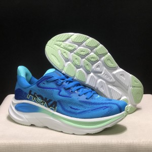 HOKA 9 ONE ONE Clifton 9 Running Shoes-Blue/White-4387116