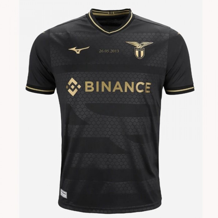 24/25 Lazio Anniversary Edition Black Jersey Version Short Sleeve-7228396
