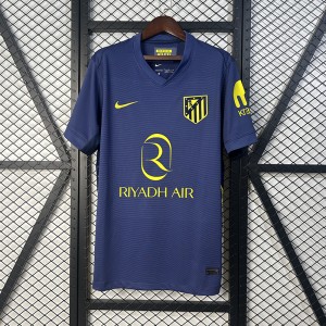 25/26 Atletico Madrid Away Navy Blue Jersey Version Short Sleeve-9189757