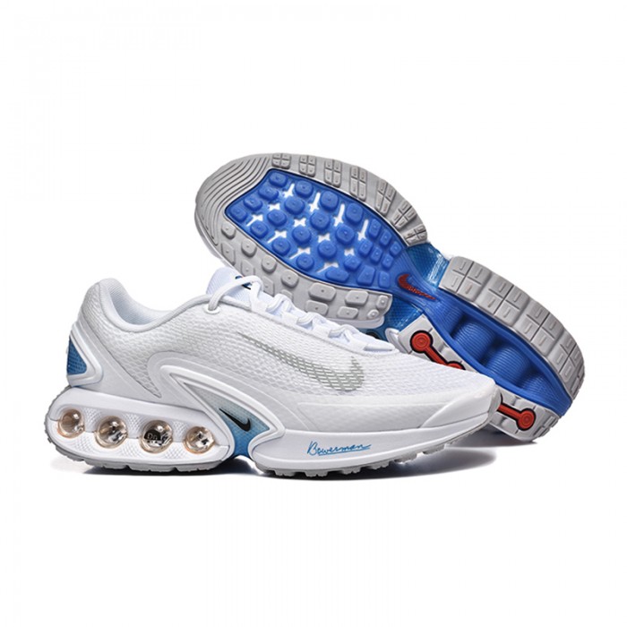 Air Max DN Running Shoes-White/Gray-1517954