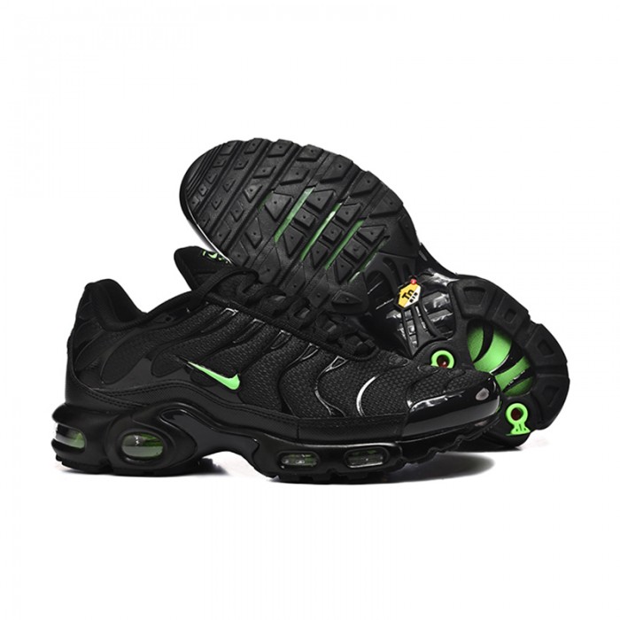 Air Max Plus TN Running Shoes-Black/Green-6867704