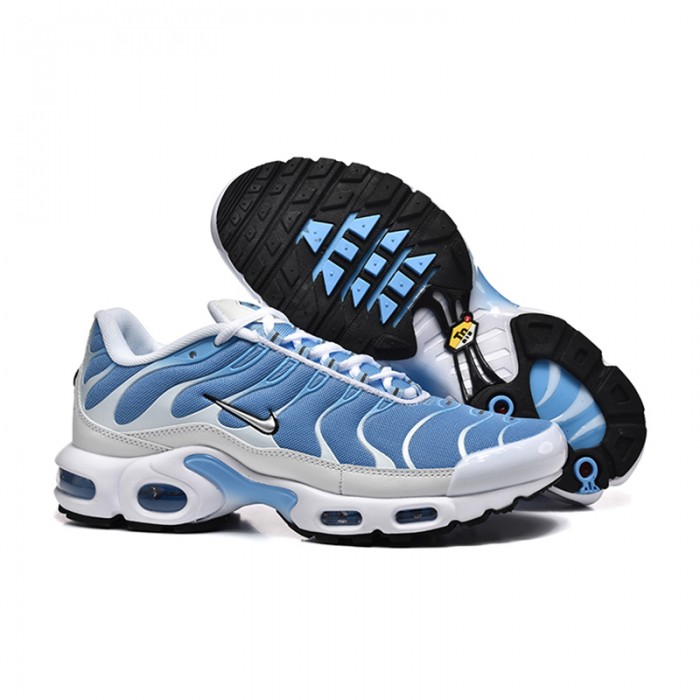 Air Max Plus TN Running Shoes-White/Blue-2869752