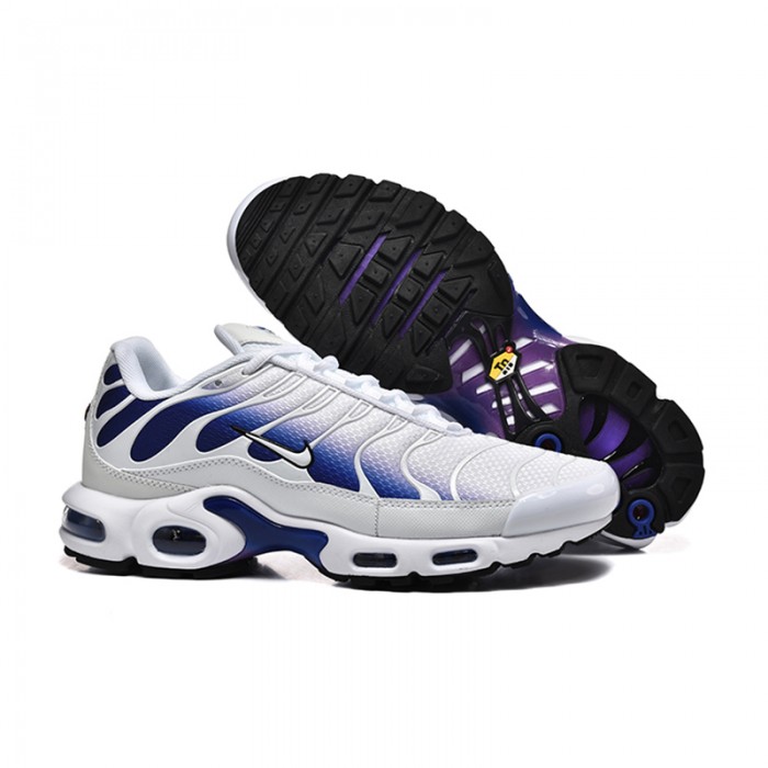 Air Max Plus TN Running Shoes-White/Blue Navy-3592814