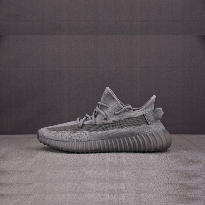 Yeezy Boost 350 V2 Steel Grey Running Shoes-All Gray-4445540