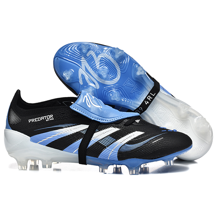 PREDATOR ACCURACY FG BOOTS Soccer Shoes-Black/Blue-487499