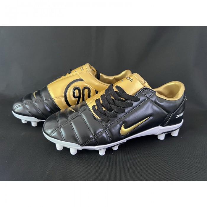 T90 FG Soccer Shoes-Black/Gold-2707039