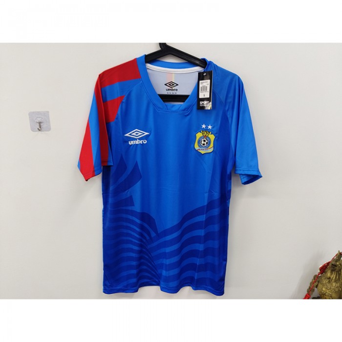 STOCK CLEARANCE [SIZE S] 23/24 Congo Home Blue Jersey Version Short Sleeve-7541132