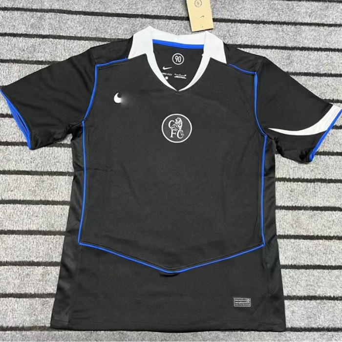 25/26 Chelsea Second Away Black Jersey Version Short Sleeve-4738405