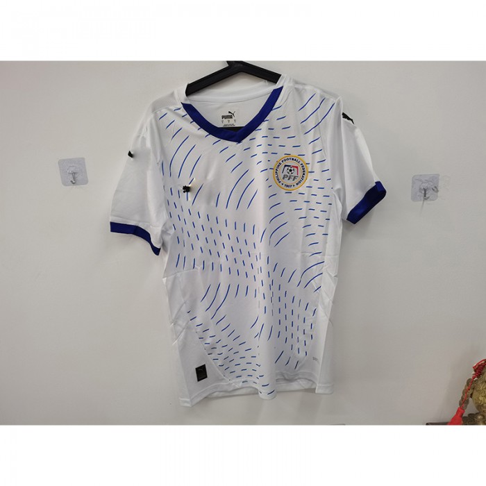 STOCK CLEARANCE [SIZE S] 2025 Philippines Away White Jersey Version Short Sleeve-8724202