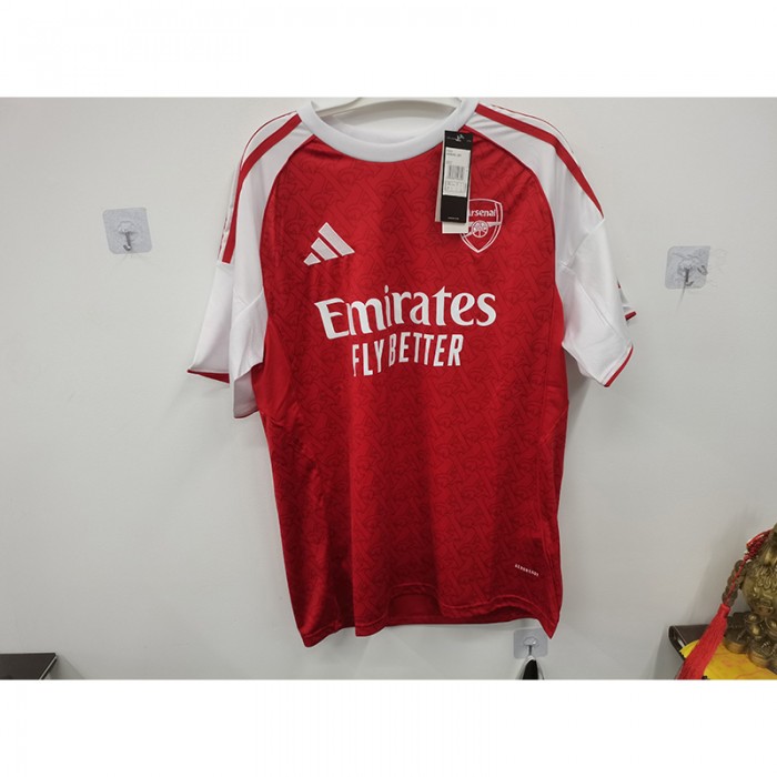 STOCK CLEARANCE [SIZE L] 25/26 Arsenal Home Red Jersey Version Short Sleeve-5599076