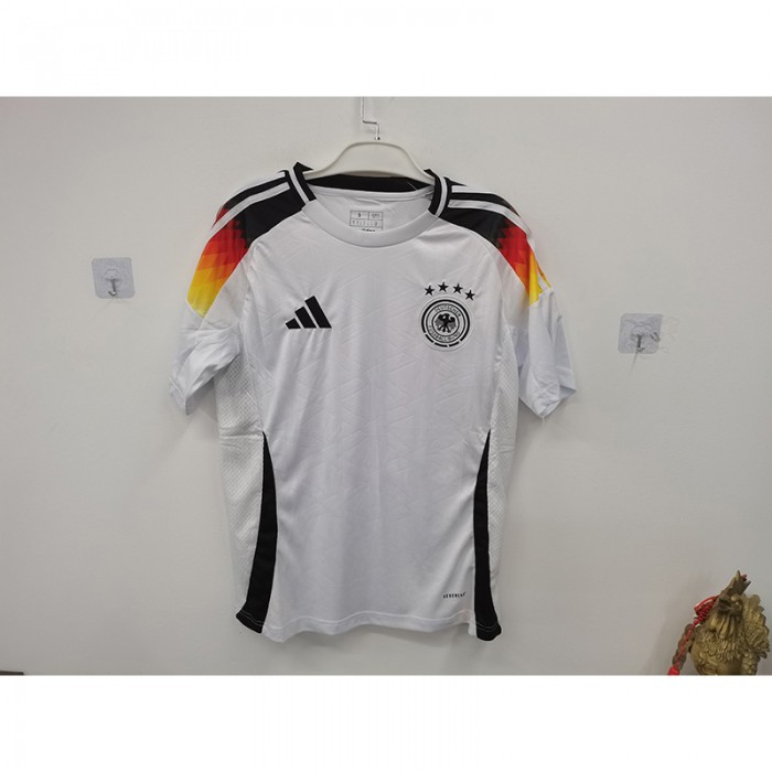 STOCK CLEARANCE [SIZE S] 2024 Germany Home White Jersey Version Short Sleeve-3676374