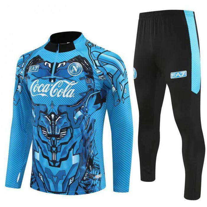25/26 Napoli Blue Edition Classic Jacket Training Suit (Top+Pant)-5892505