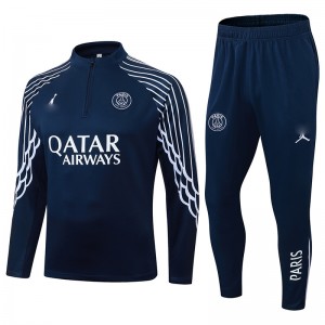 25/26 Paris Saint-Germain PSG Navy Blue Edition Classic Jacket Training Suit (Top+Pant)-7802552 25/26 Paris Saint-Germain PSG Navy Blue Edition Classic Jacket Training Suit (Top+Pant)-7802552